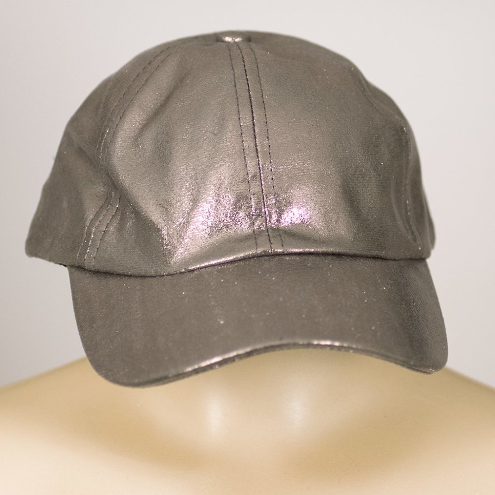Solid Metallic Baseball Cajp